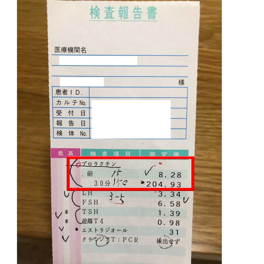 不妊治療ブログ 潜在性高プロラクチン血症 と判定されました ウェディングと不妊治療